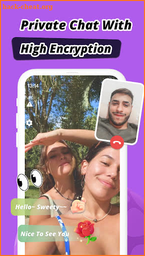 Cora - Live video chat  screenshot