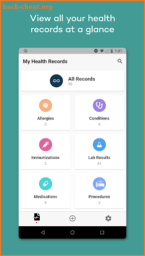 Coral Health Records screenshot