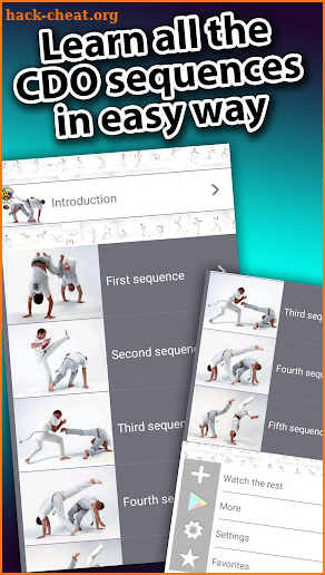 Cordao de Ouro Sequences interactive Lessons screenshot