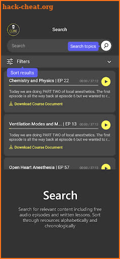 Core Anesthesia screenshot