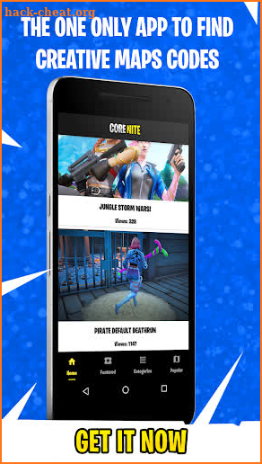 CoreNite - Find Fortnite Creative Map Codes screenshot