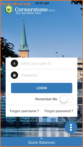 Cornerstone Community FCU screenshot