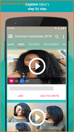 Cornrow Hairstyles 2018 screenshot