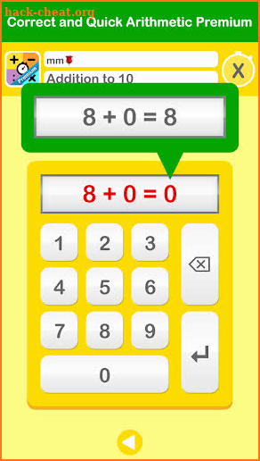 Correct and Quick Arithmetic Premium screenshot