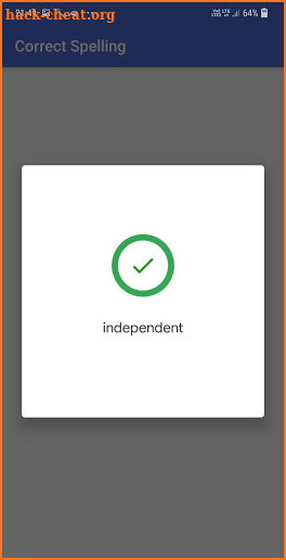 Correct Spelling: Voice based Spelling checker screenshot