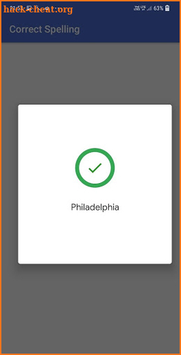 Correct Spelling: Voice based Spelling checker screenshot