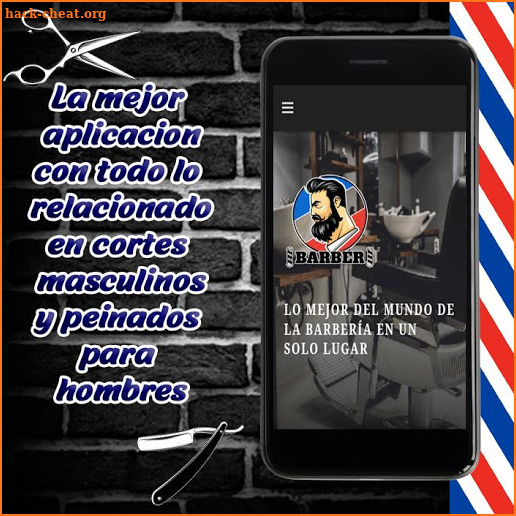 Cortes Masculinos – Curso de Barberia screenshot