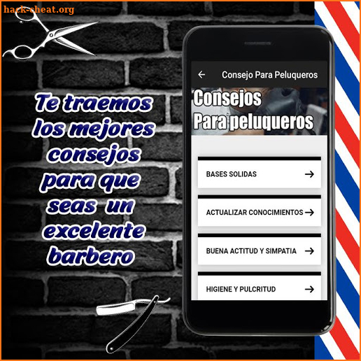 Cortes Masculinos – Curso de Barberia screenshot