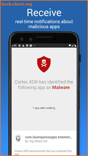 Cortex XDR Agent screenshot