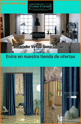 Cortinas y Decoración Corsan screenshot