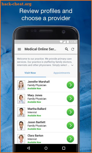 CorVel Telehealth screenshot