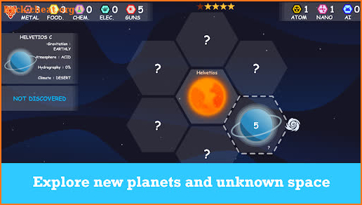 Cosmic Board Game Lite screenshot