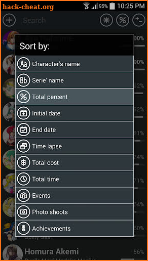 Cosplanner screenshot