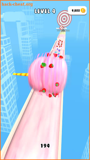 Cotton Candy Roll 3D screenshot