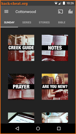 Cottonwood Creek Church screenshot