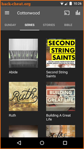 Cottonwood Creek Church screenshot