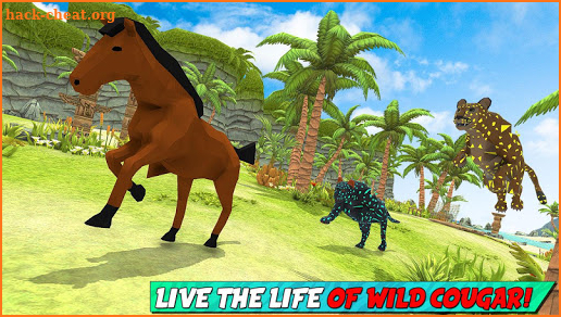 Cougar Survival Sim:  Wild Animals Hunt 3D screenshot