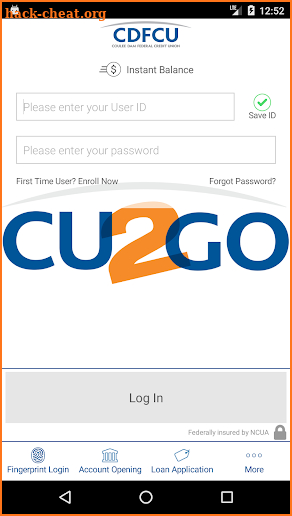 Coulee Dam FCU screenshot