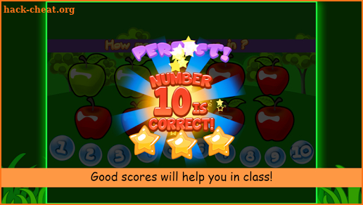 Count 123 numbers with Apples: Kids Learning App screenshot