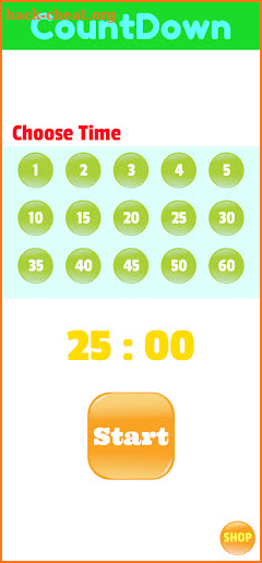 Count Down App screenshot