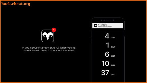 Countdown App - Death? There’s an app for that. screenshot