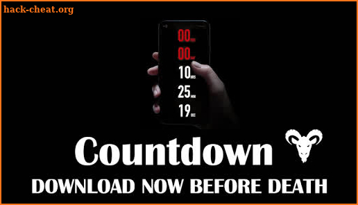 Countdown Death Timer App screenshot