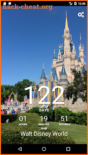 Countdown to Disney World Trip screenshot