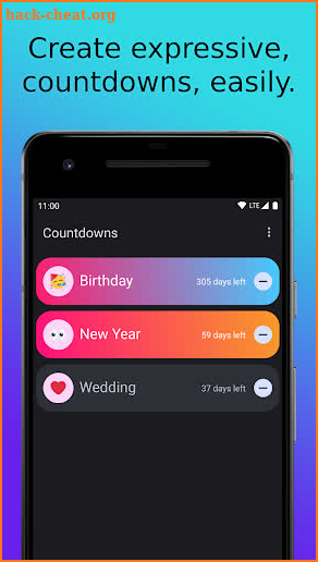 Countdown Widget screenshot