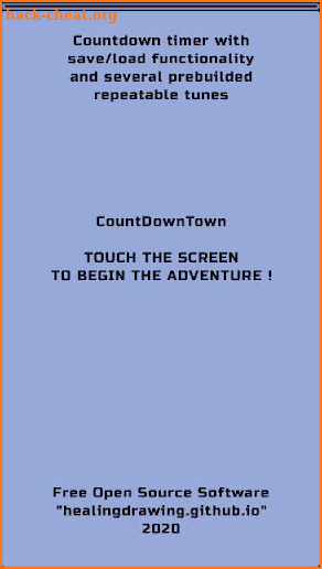 CountDownTown - free citizen timer screenshot