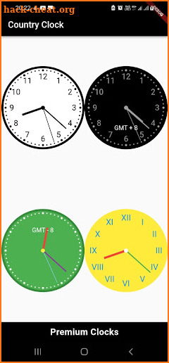 Country Clock screenshot