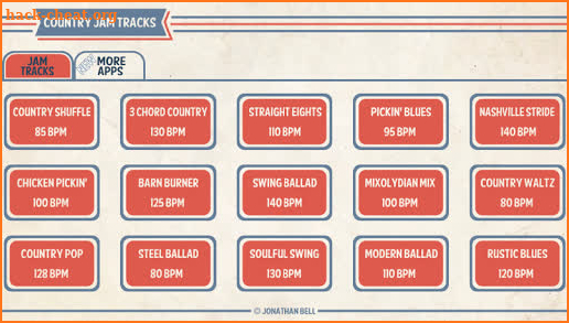 Country Guitar Jam Tracks screenshot