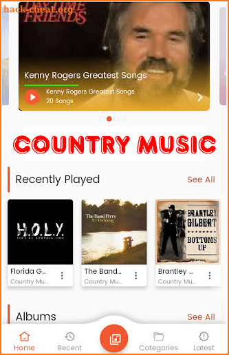 Country Music Songs screenshot