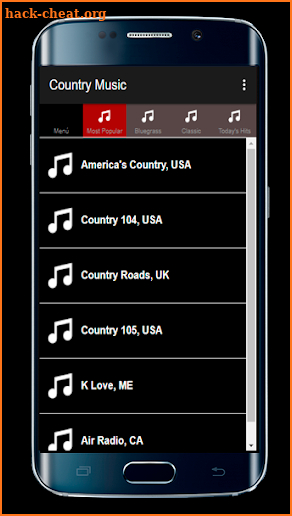 Country Songs screenshot