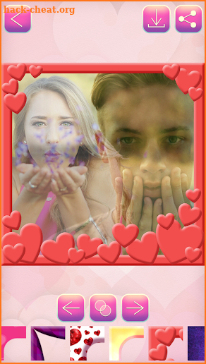 Couple Photo Blender Mixer screenshot