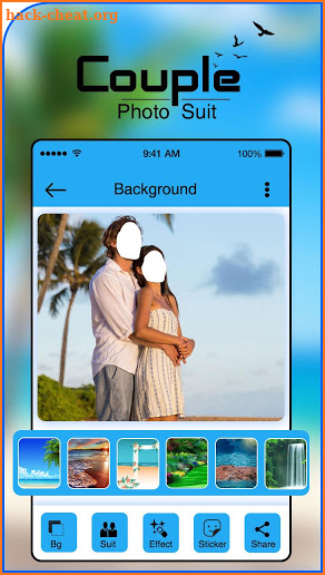 Couple Photo Suit - Couple Photo Edit screenshot