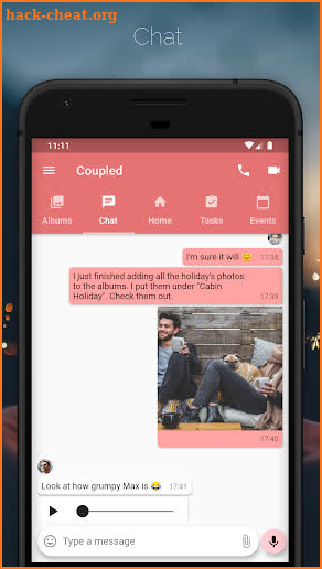 Coupled - Relationship Tracker Between Couples App screenshot