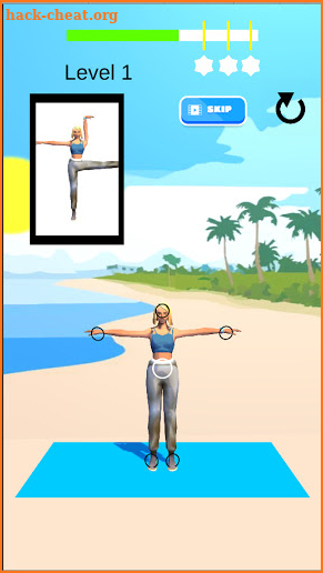 Couples Yoga challenge 3D screenshot