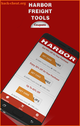 Coupon Harbor Freight screenshot