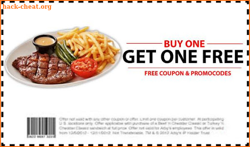 Coupons for Applebee’s screenshot