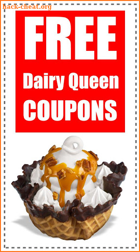 Coupons for Dairy Queen screenshot