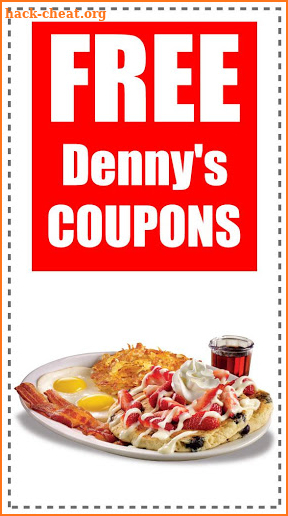 Coupons for Denny’s screenshot