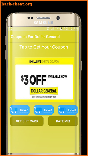 coupons for dollar genreral screenshot