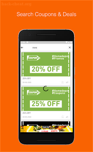 Coupons for Home Depot by Couponat screenshot