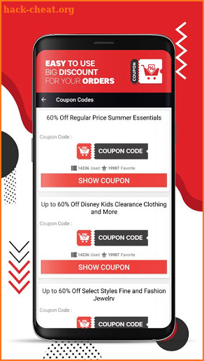 Coupons for JCPenney Discounts Promo Codes screenshot