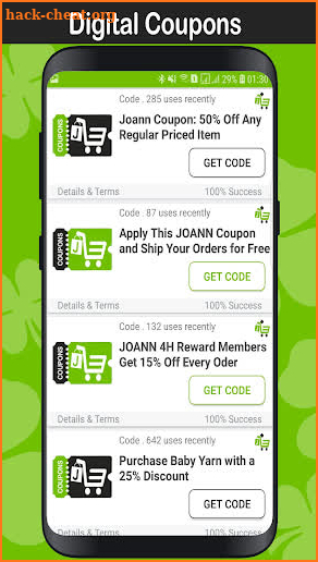 Coupons For Joann Discount, Promo Code Crafts 101% screenshot