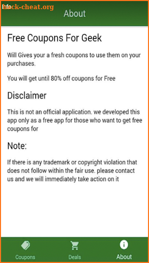 Coupons for KOHL's screenshot