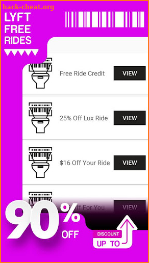 Coupons for Lyft 🚕 Free Rides screenshot