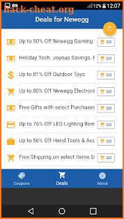 Coupons For Newegg screenshot