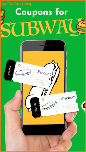 Coupons for Subway Restaurants screenshot