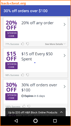 Coupons for Torrid screenshot